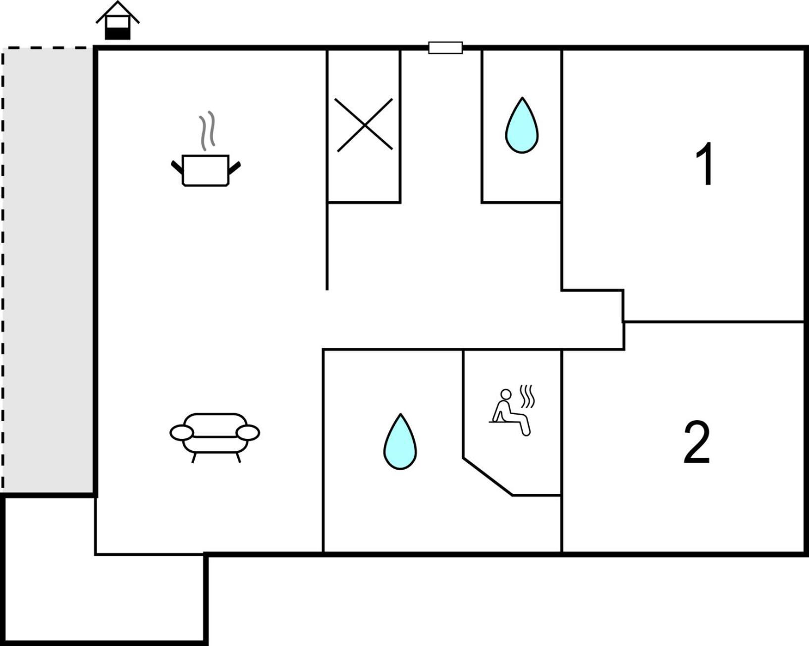2 Bedroom Amazing Home In Dagebuell Luaran gambar